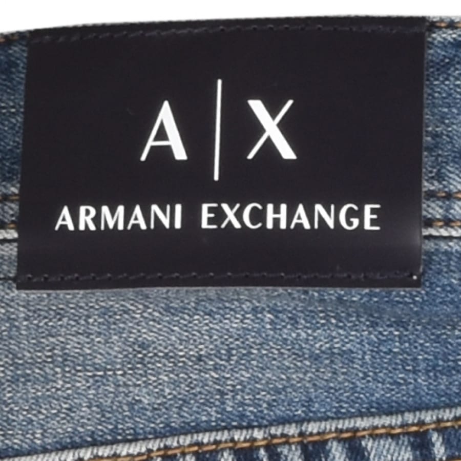 Alternative Image for ProductArmani Exchange J14 Skinny Fit Jeans Blue3